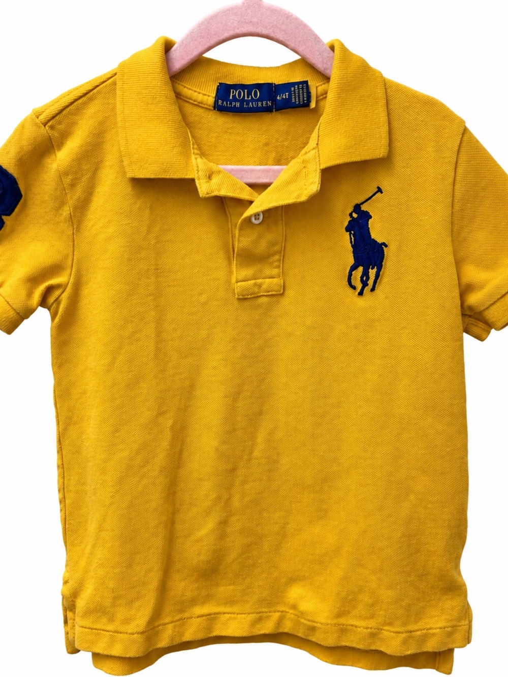 POLO RALPH LAUREN LITTLE BOYS BIG PONY POLO SHIRT - SIZE 4/4T
